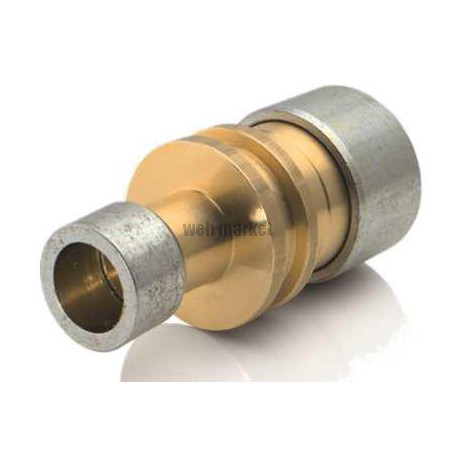 RACCORD DROIT EN LAITON RÉDUIT 1''3/8 AU 1''1/8