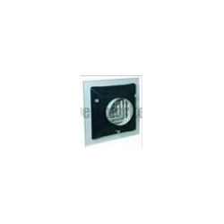 ALDES Diffuseur fixe isolé + plenum dalle plafond 600x600 acier blanc SF704R TP D200