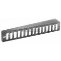 ALDES Registre N à glissière inclinée en acier galva pour grille de conduit 825x225