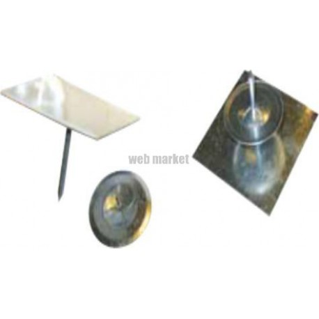 Clips - clips adhesifs lg32 bte de 500