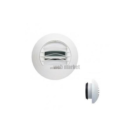 Be 20/75 j - bouche d'extraction autoréglable cuisine manuelle diamètre 125