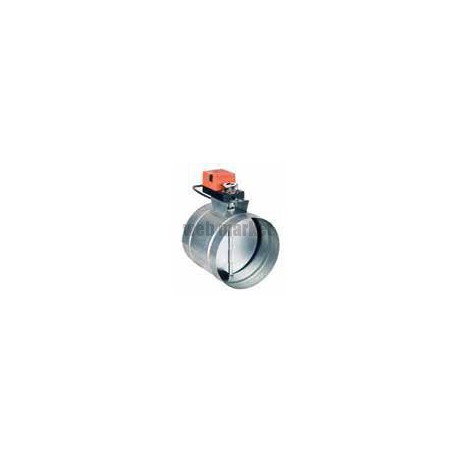 Rag 400 mot230v - registre antigel motorise etanche 2 positions diametre 400
