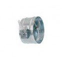 Rr 160 ej - registre de reglage galvanise a joints etanche manuel diametre 160