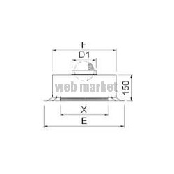 Plmo 675 3-4 - plen.675 axial pour deko - diffuseur décoratif