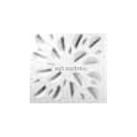 Next 675 blanc - diffuseur souf.675x675 buses abs bla