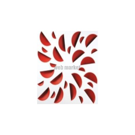 Next 675 rouge - diffuseur souf.675x675 buses abs rou