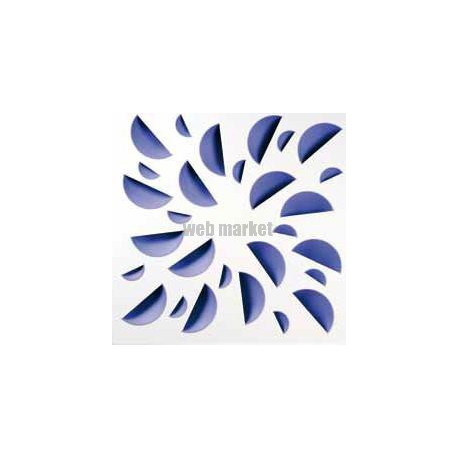 Next-klin 675 bleu - diffuseur souf. 675x675 buses abs bl