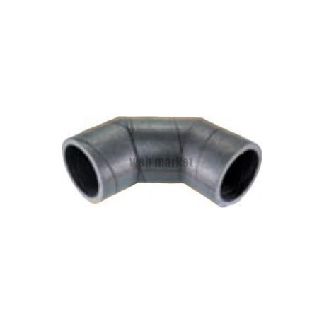 C 90 125 pe cr - coude a 90° en pe isole pour reseaux clip & go diamètre 125