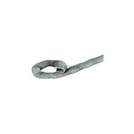 Tr 140/60 A l 6 m - conduit souple pvc rectangulaire renforce section 140x60