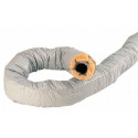 T 127 cr l 10 m - conduit souple pvc calorifuge 10 m diamètre 125 epaisseur 25