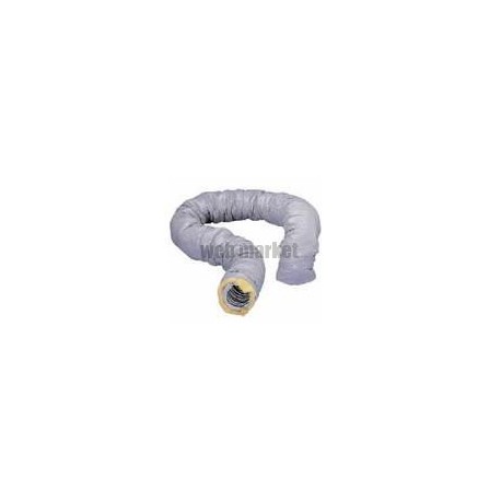 T 162 alu cr25 l6m - conduit souple alu calorifuge 6 m diamètre 160 epaisseur 25