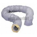 T 162 alu cr25 l6m - conduit souple alu calorifuge 6 m diamètre 160 epaisseur 25