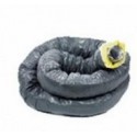 T 162 alu cr 5 l3m - conduit souple alu calorifuge 3 m diamètre 160 epaisseur 25