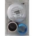 Kit TWIST&GO + bouche auto WC 15m3/h D80 griffes