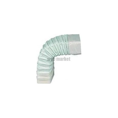 Cav 55 x 110 - coude a angle variable rectangulaire section 55 x 110