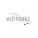Tr plat 55x110 - tube rectangulaire plat plastique rigide section 55 x 110