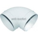 Cc 100 - coude circulaire pvc diamètre 100
