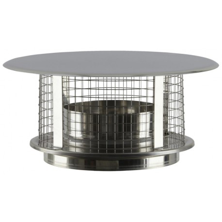 Chapeau pare-pluie anti-oiseau THERMINOX TI, diamètre 150 mm CPOI 150 TZ / réf. 21150088