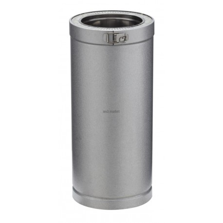 Elément droit THERMINOX ZI, diamètre 180 mm, Lg: 45 cm ED 450 180 ZI / réf. 23180004
