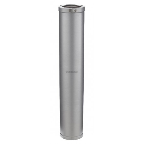 Elément droit THERMINOX ZI, diamètre 180 mm, Lg:120 cm ED 1200 180 ZI / réf. 23180017