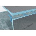 Panneau de construction 250x60cm épaisseur 80mm Réf. 010710080