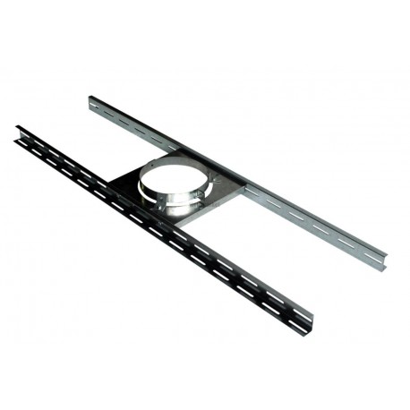 Support plancher THERMINOX TI diamètre 130 mm SP130TZ / réf. 20130081