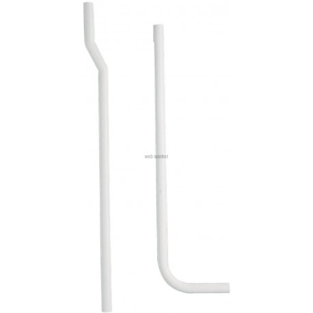 Tube de chasse pour cuvette, blanc réf. D5995AC
