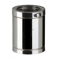 Elément droit THERMINOX TI, diamètre 150 mm, Lg: 25 cm ED 250 150 TI / réf. 21150003