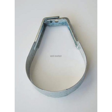 Collier de suspension 401 fixation réglable pour canalisation évacuation fonte ou PVC diamètre 75-83mm