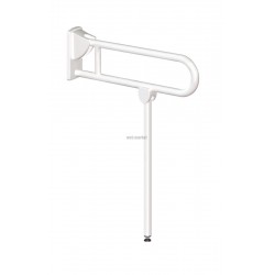Poignée relevable avec béquille D32 Nylon HR blanc 650 mm Réf 5162N