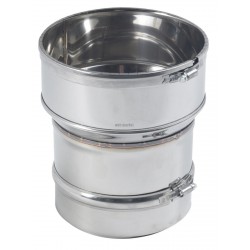 Raccord poele-tubage 153 mx180/186 réf. 123153