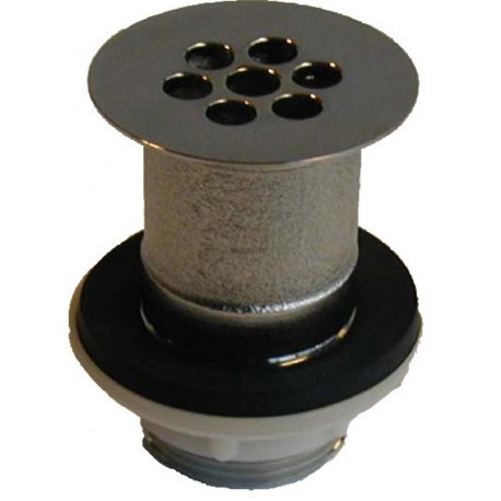 Bonde à grille grand modèle hauteur 80mm, sans trop-plein, chromé Réf D5852AA