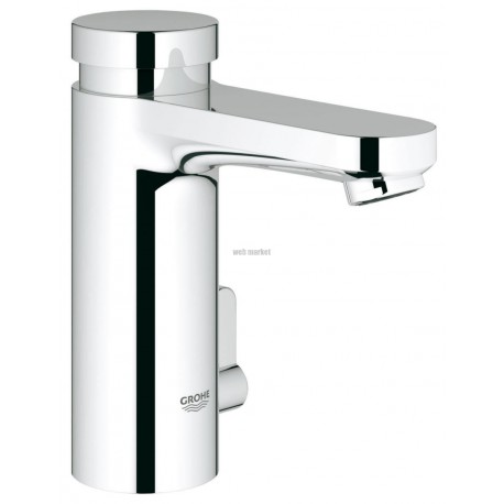 Robinetterie temporisée avec mitigeur et limiteur de température ajustable Eurosmart Cosmopolitan T Chromé 36317000