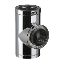 Té THERMINOX TI, diamètre 180 mm T 90 180 TI / réf. 21180050