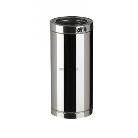 Elément droit THERMINOX TI, diamètre 180 mm, Lg: 45 cm ED 450 180 TI / réf. 21180004