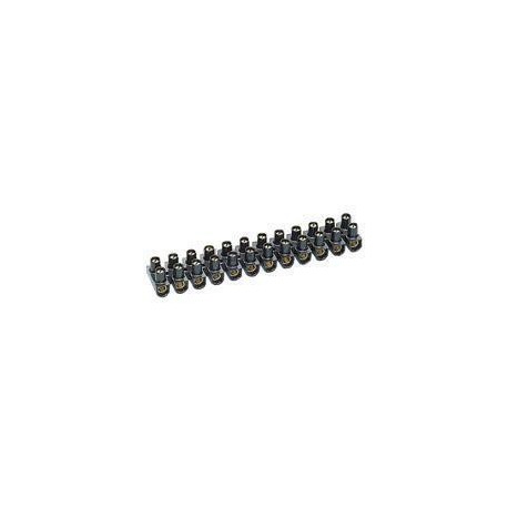 Barrette de connexion à vis Nylbloc - cap 10 mm² - noir - Ref.034215
