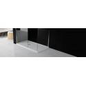 Receveur OLYMPIC Plus 140 x 75 cm, ht 4,5 cm, avec bonde, blanc Réf. OL140754-30