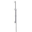 Barre de douche UNICA C 65 cm D 22 mm avec support pour flexible Metaflex 1,60 m à embout conique, chromé réf. 27615000