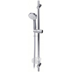 Ensemble barre de douche AQUA L 3 60 3jets, chromé : réf. D6046AA