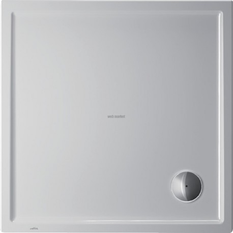 Receveur Starck slimline 800 x 800 mm blanc carre Réf. 720114000000000