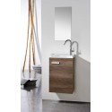Lave-mains CONCERTO céramique, réversible, L40 cm, blanc