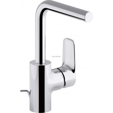 Mitigeur Aleo lavabo bec tube chromé réf. E72278-CP