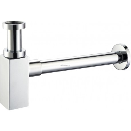 Siphon design laiton carré 33x42