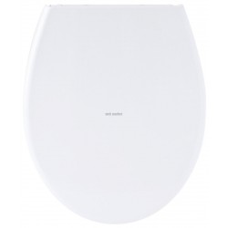 Abattant Bambino double blanc declipsable descente assistee avec siege enfant réf. 7GC900101