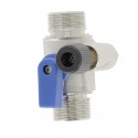 Vanne de remplissage bleue : réf. 03534