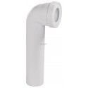 Pipe rigide longue coudée mâle diamètre 100 mm longueur 39,5 cm
