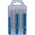 Jeu de 3 forets diamant 6-8-10mm Novipro
