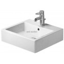 Lavabo VERO, 50 x 47, avec trop-plein et plage de robinetterie, Blanc Réf. 0454500000