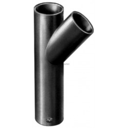 Embranchement Culotte à fût allongé SMU Plus à 45° en fonte diamètre nominal 100-100mm Réf. 155381 PAM