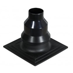 Solin complet spécial PP avec collier à suspendre DUALIS FLEXCONDENS pour chaudières gaz ou fioul diamètre 110 / 125 réf. 271